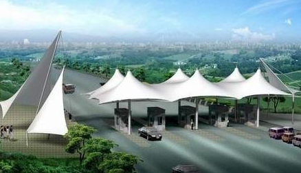 合肥膜結(jié)構(gòu)車棚廠家：膜結(jié)構(gòu)車棚怎么裁剪？